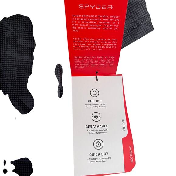 NWT Spyder Rashguard SPF30+ - Picture 5 of 9